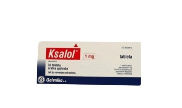 Alprazolam (Ksalol) 1 mg